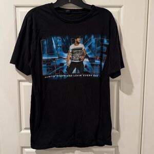 Luke Bryan The Concert Tee Tour Tee Shirt‎ Size Medium